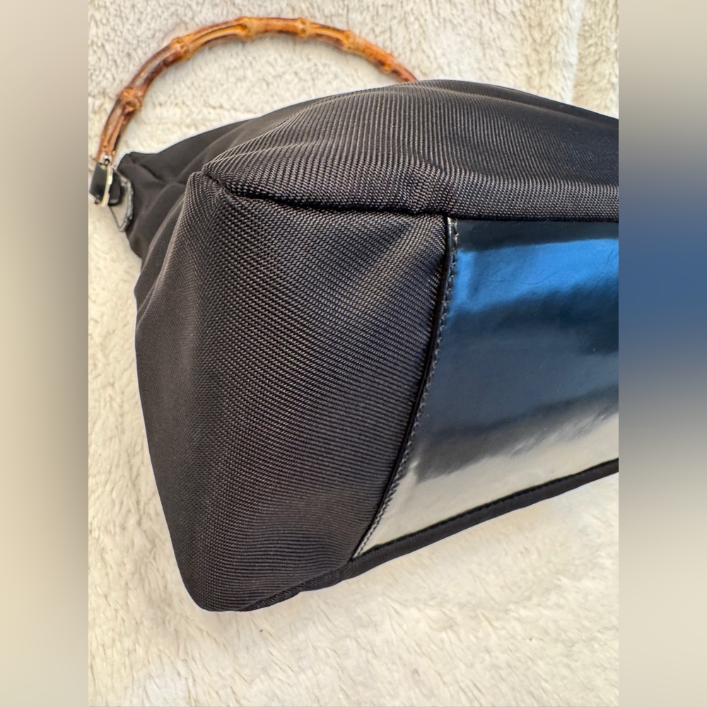 EUC Vintage Gucci Bamboo Hobo Handbag - Picture 4 of 14